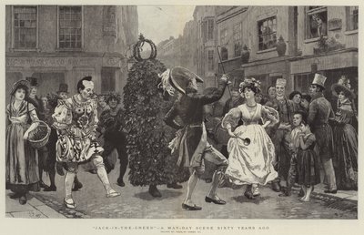 Jack-in-the-Green, a May-Day Scene Sixty Years Ago by Charles Green